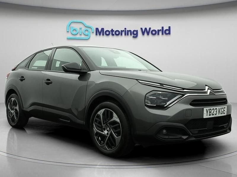 Grey Used 2023 Citroën C4 PureTech Hatchback | £11,300 (Good price) - Image 1/4