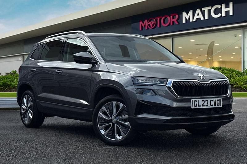 Grey Used 2023 Skoda Karoq SE L SUV | £21,750 (Fair price) - Image 1/4