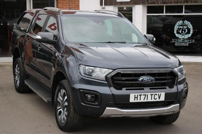 Grey Used 2022 Ford Ranger Wildtrack Pickup | £19,656 (Good price) - Image 1/3