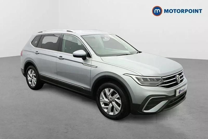 Silver Used 2021 VW Tiguan Allspace Life SUV | £24,999 (Fair price) - Image 1/4
