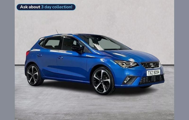 Blue Used 2024 Seat Ibiza FR Sport Hatchback | £18,055 (Fair price) - Image 1/4