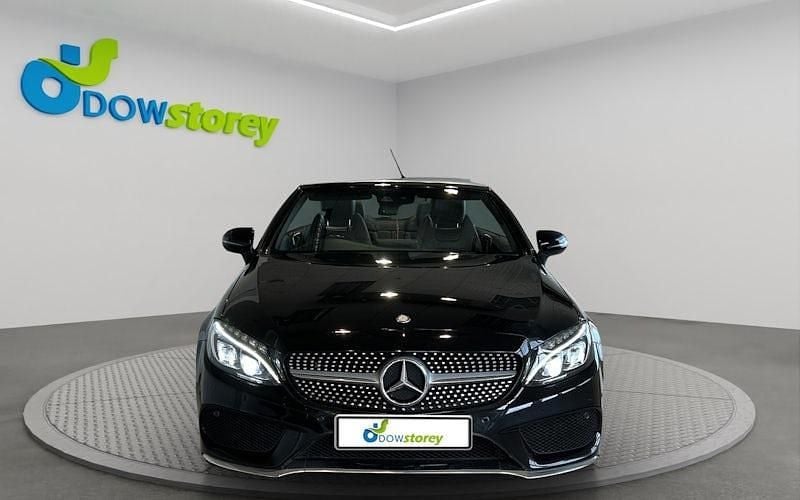 Begagnad Mercedes C220 AMG line 170 HK (125 kW) 2017 Svart Cab