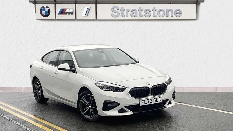 Used BMW 218 Sport Line 134 HP (98 kW) 2022 White Coupe