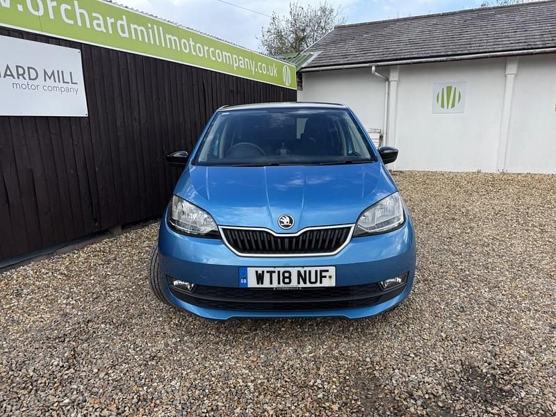 Used Skoda Citigo Colour Edition 60 HP (44 kW) 2018 Blue Hatchback