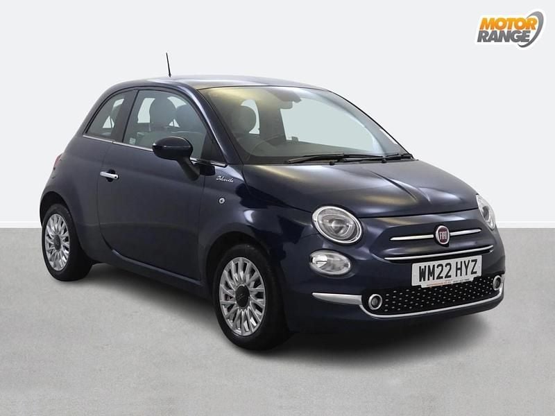 Blue Used 2022 Fiat 500 Dolcevita Hatchback | £10,895 - Image 1/4