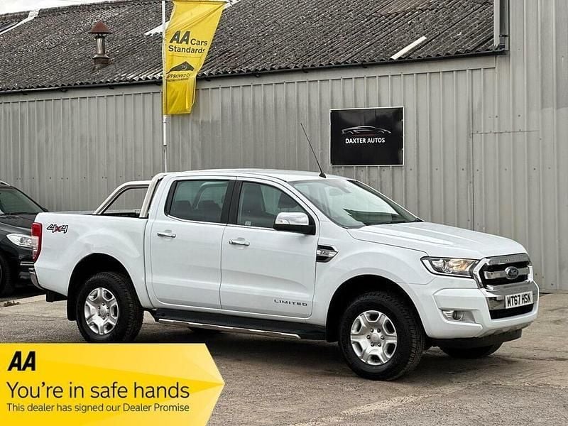 White Used 2018 Ford Ranger Limited Pickup | £12,990 (Fair price) - Image 1/2