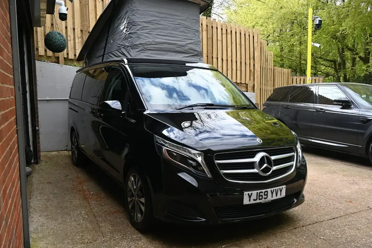 Used Mercedes V250 Marco Polo 190 HP (139 kW) 2019 Black MPV