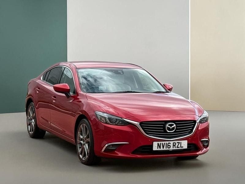 Begagnad Mazda 6 Inclusive 175 HK (128 kW) 2016 Röd Sedan