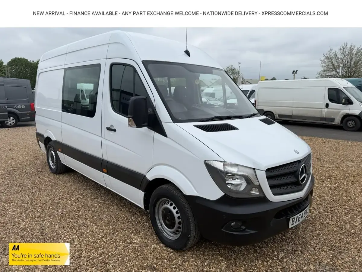 Used Mercedes Sprinter 129 HP (94 kW) 2014 White Van
