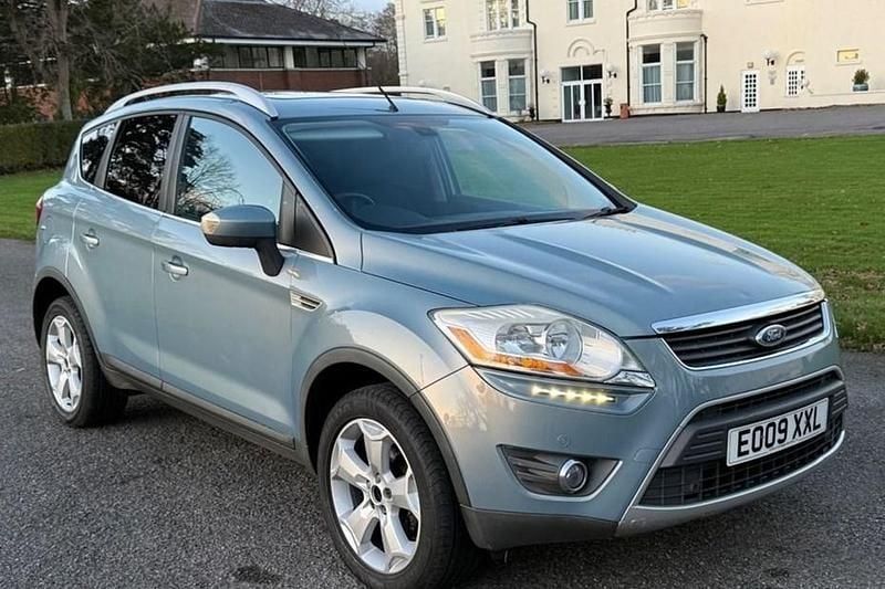 Used Ford Kuga Titanium 136 HP (100 kW) 2009 Blue SUV