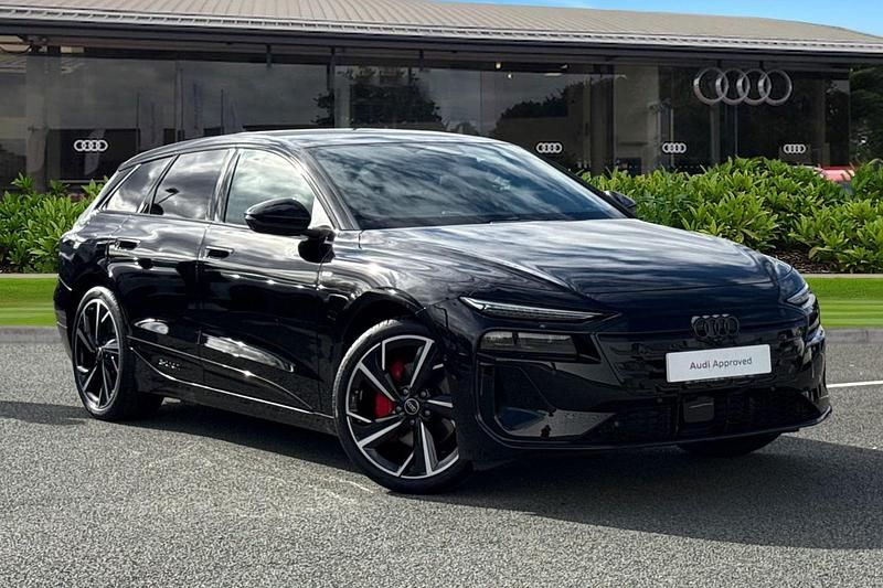 Black Used 2025 Audi A6 e-tron Performance Estate | £58,950 (Expensive) - Image 1/4