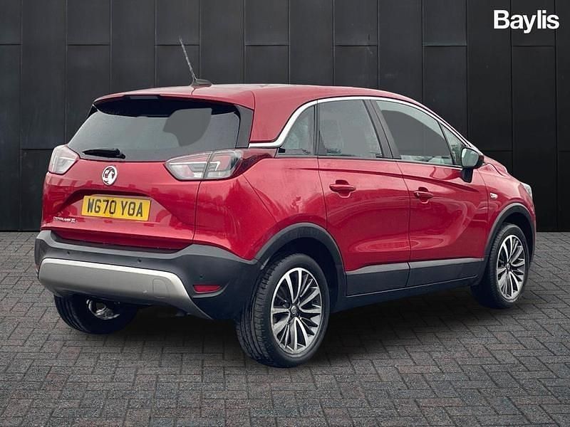 Used Vauxhall Crossland X Elite 110 HP (80 kW) 2020 Red SUV