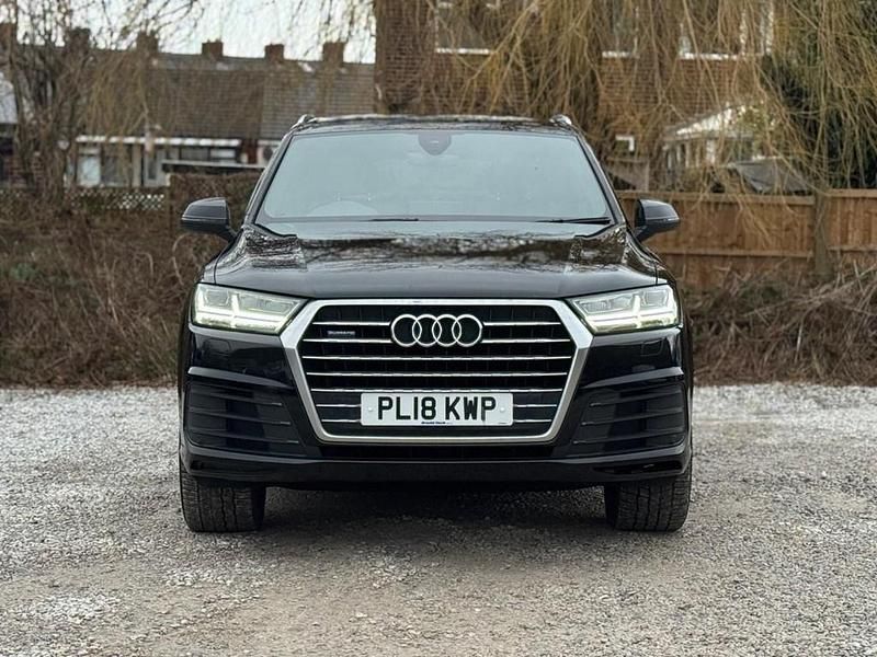 Used Audi Q7 S-Line 218 HP (160 kW) 2018 Black SUV