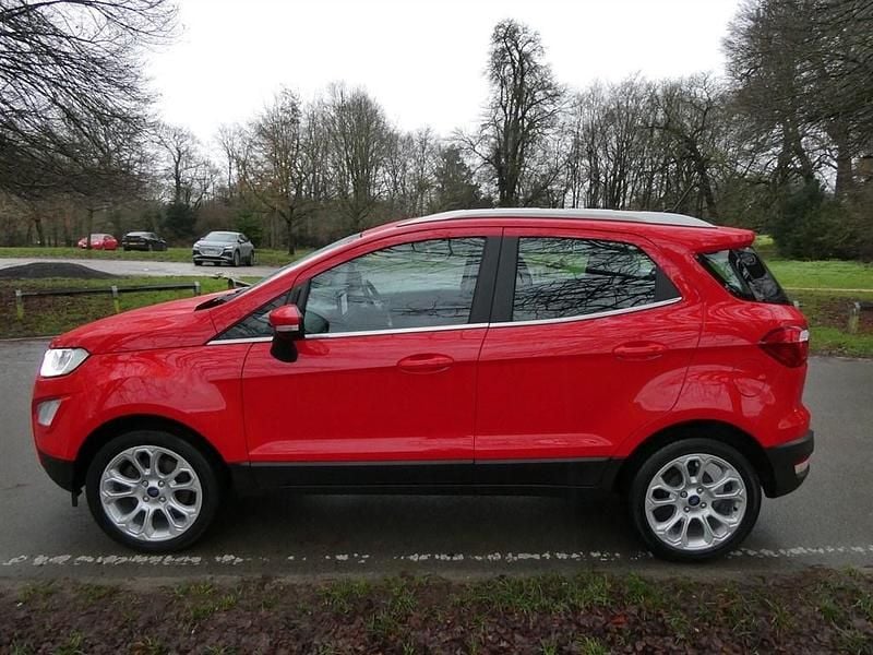 Used Ford Ecosport Titanium 125 HP (91 kW) 2020 Red SUV