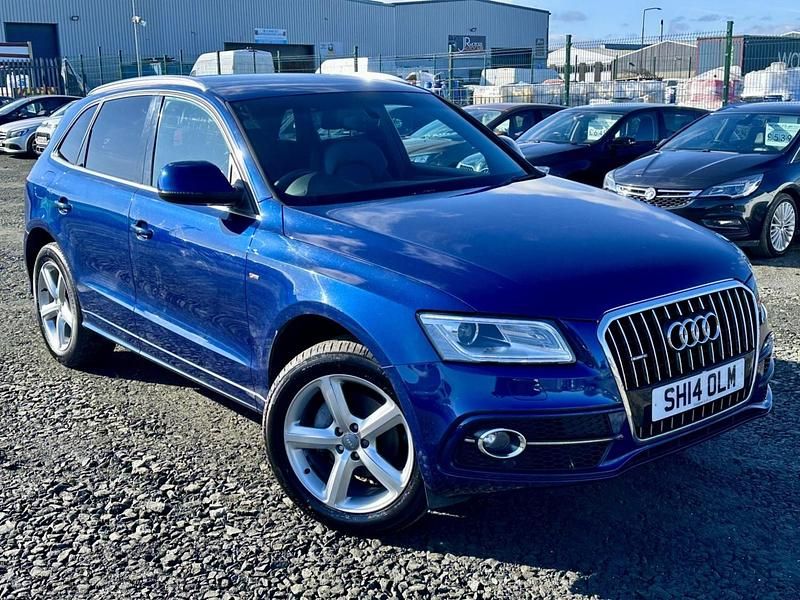 Used Audi Q5 S-Line 2014 Blue SUV