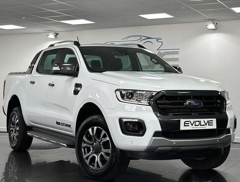 White Used 2022 Ford Ranger Wildtrack Pickup | £21,795 (Good price) - Image 1/2