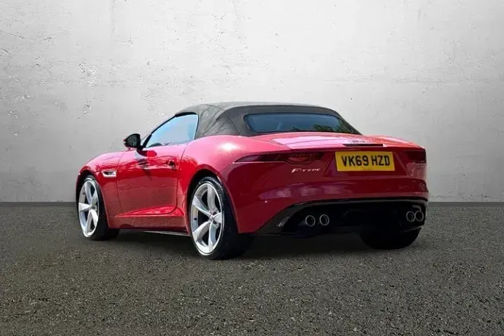 Used Jaguar F-Type R-Dynamic 450 HP (330 kW) 2019 Red Cabriolet