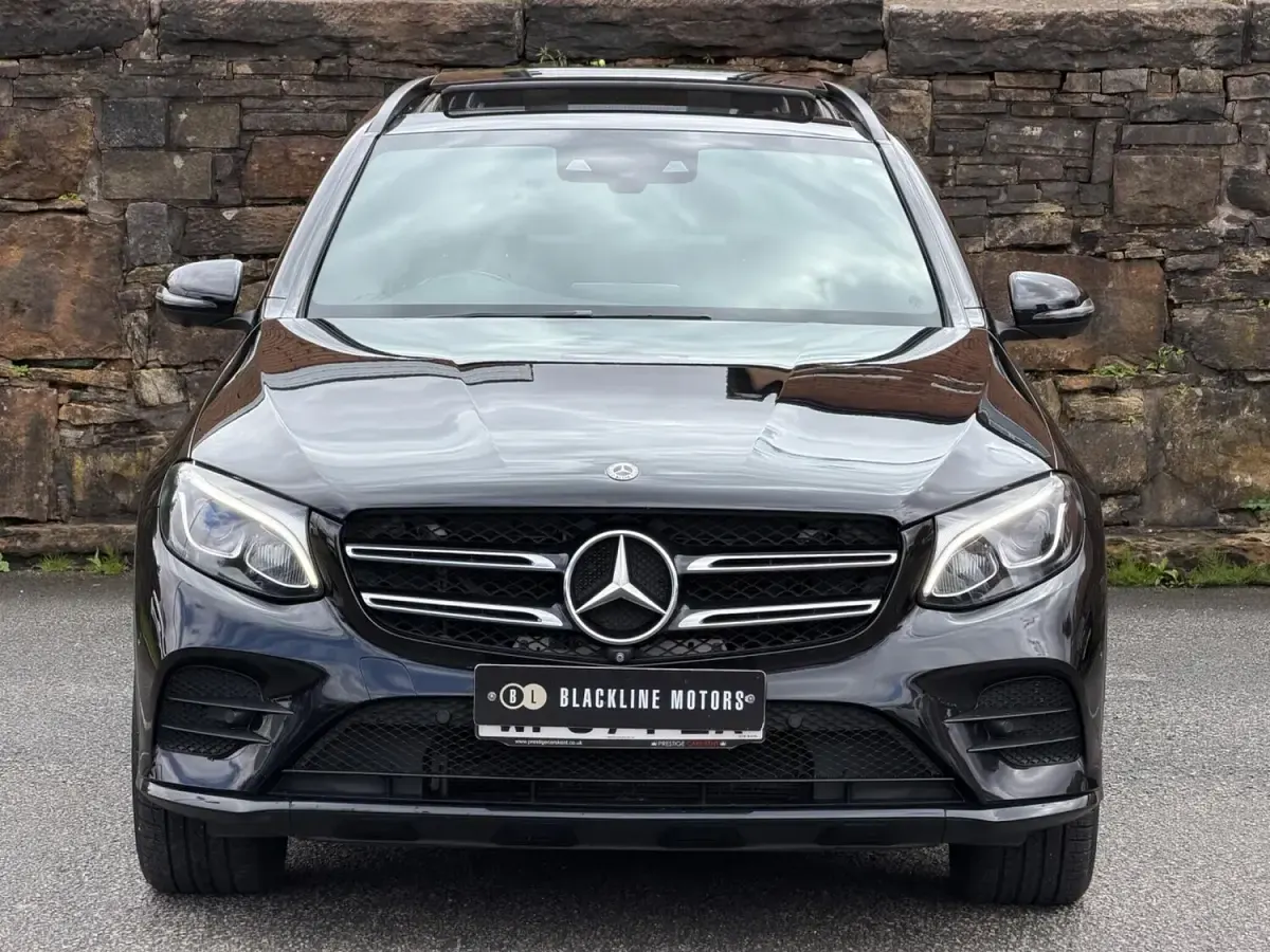 Used Mercedes GLC350 AMG line 2017 Black SUV