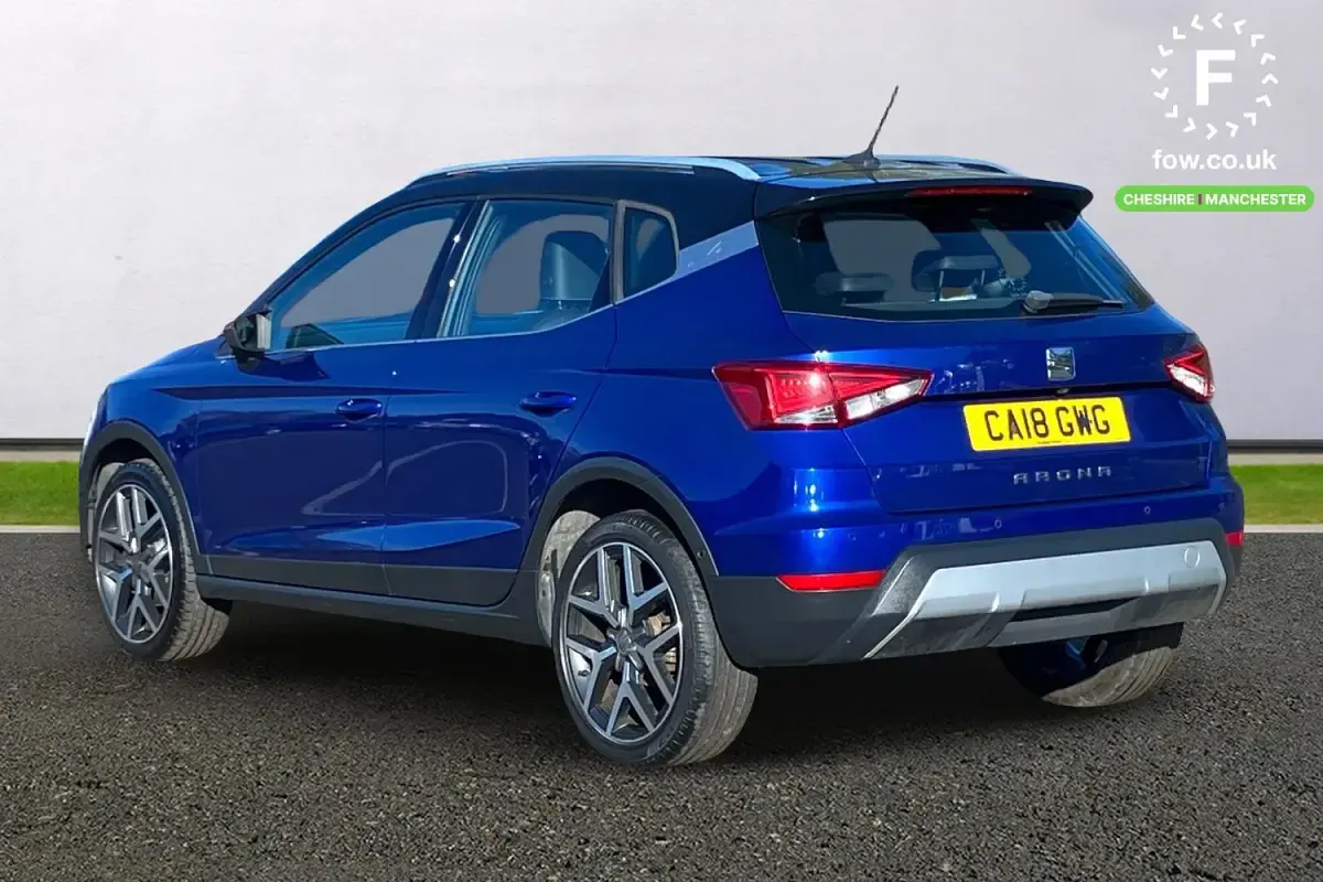 Used Seat Arona XCELLENCE Lux 116 HP (85 kW) 2018 Blue SUV
