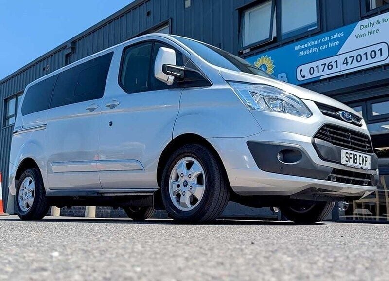 Silver Used 2018 Ford Tourneo Custom Titanium MPV | £15,995 (Good price) - Image 1/4