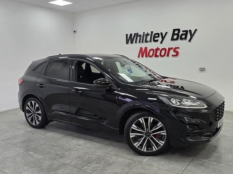 Black Used 2022 Ford Kuga ST-Line X SUV | £17,990 (Good price) - Image 1/4