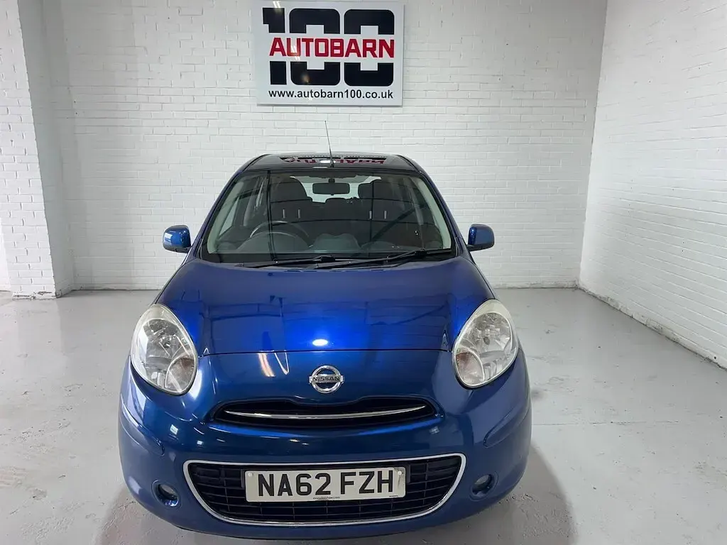 Used Nissan Micra S 98 HP (72 kW) 2012 Blue Hatchback