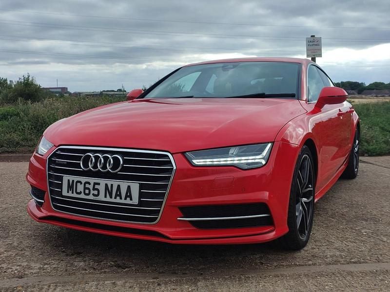 Red Used 2015 Audi A7 S-Line Hatchback | £15,000 (Expensive) - Image 1/4
