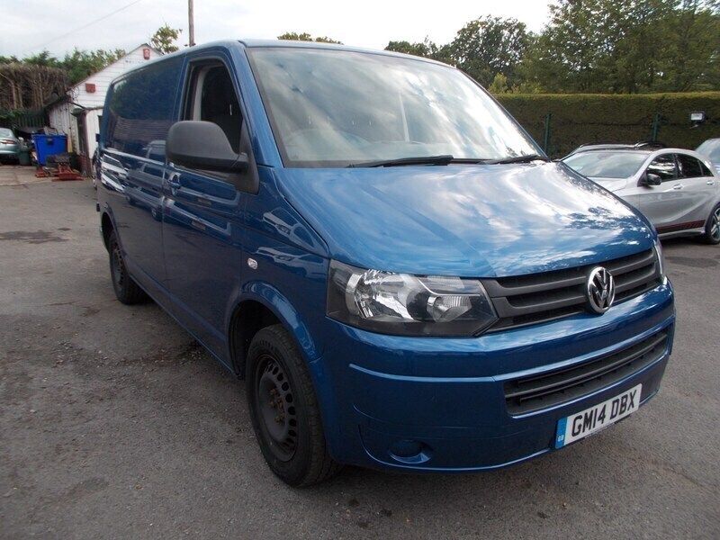Blue Used 2014 VW T5 Trendline Van | £11,995 (Super price) - Image 1/4