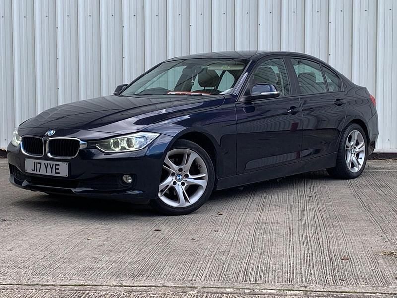 Begagnad BMW 320 Efficient Dynamics 2015 Blå Sedan