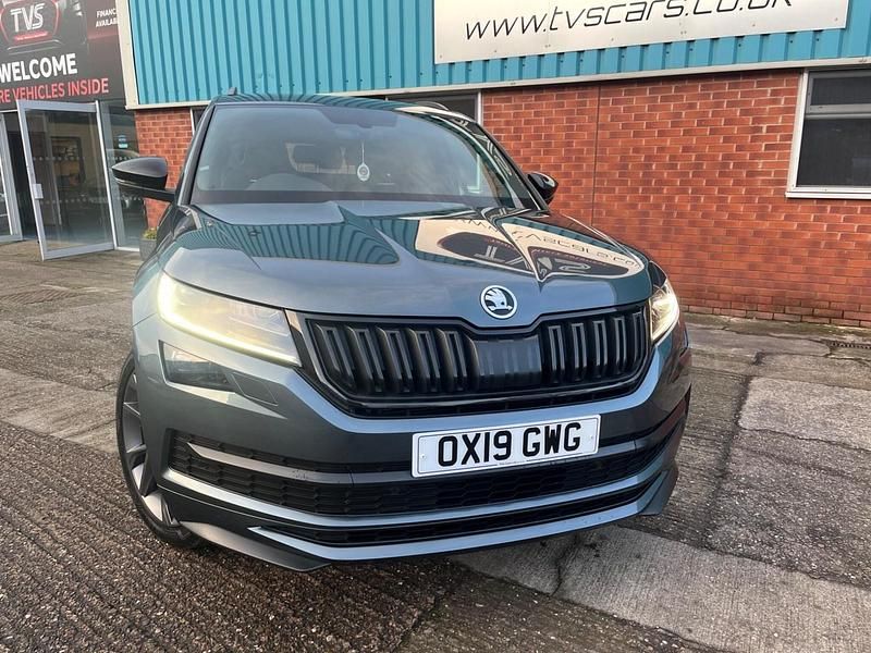 Used Skoda Kodiaq SportLine 150 HP (110 kW) 2019 Grey SUV