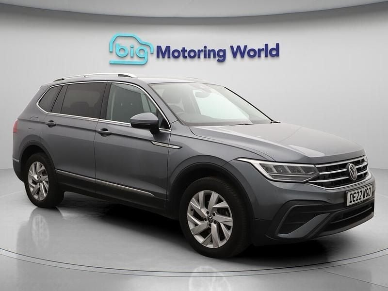 Grey Used 2022 VW Tiguan Allspace Life SUV | £20,889 (Fair price) - Image 1/4