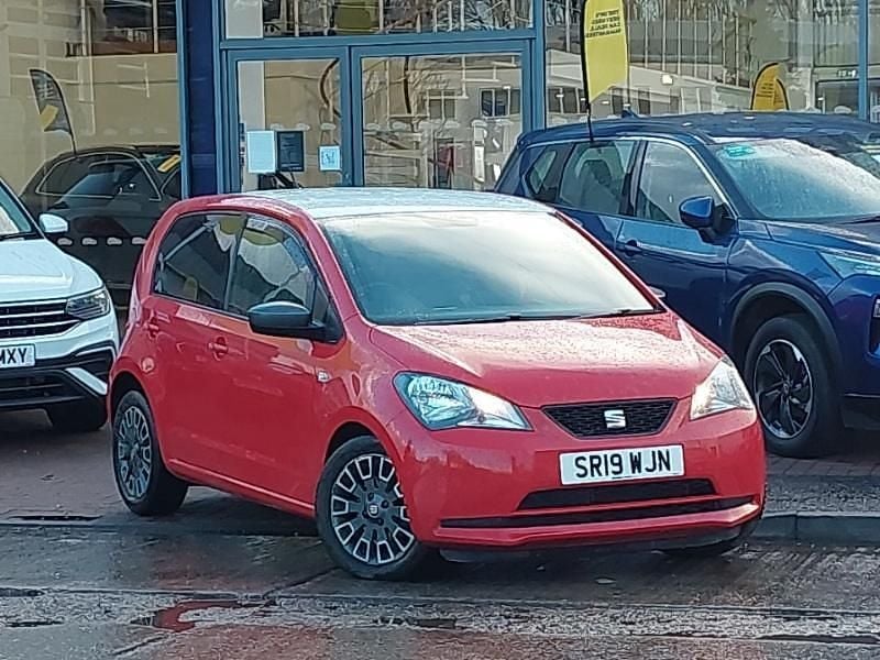 Used Seat Mii Design 60 HP (44 kW) 2019 Red Hatchback