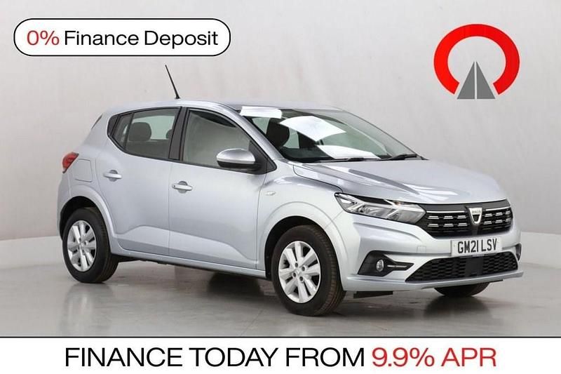 Used Dacia Sandero Comfort 91 HP (66 kW) 2021 Grey Hatchback