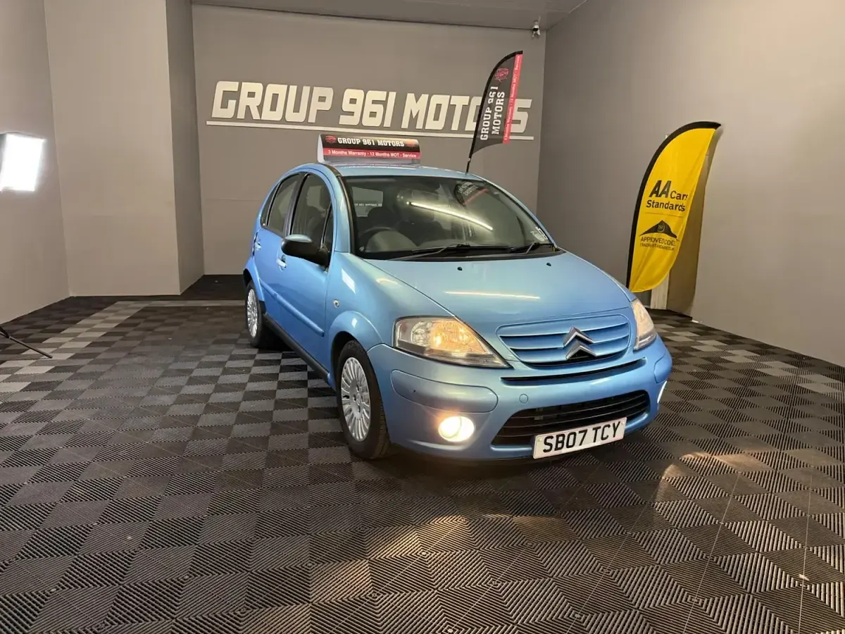 Used Citroën C3 Exclusive 2007 Blue