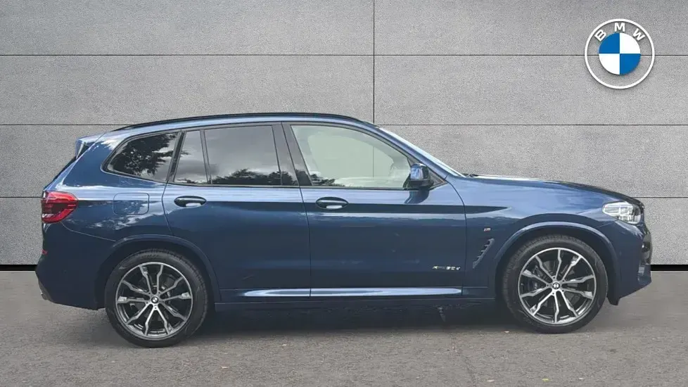 Used BMW X3 M Sport 261 HP (191 kW) 2018 Blue SUV