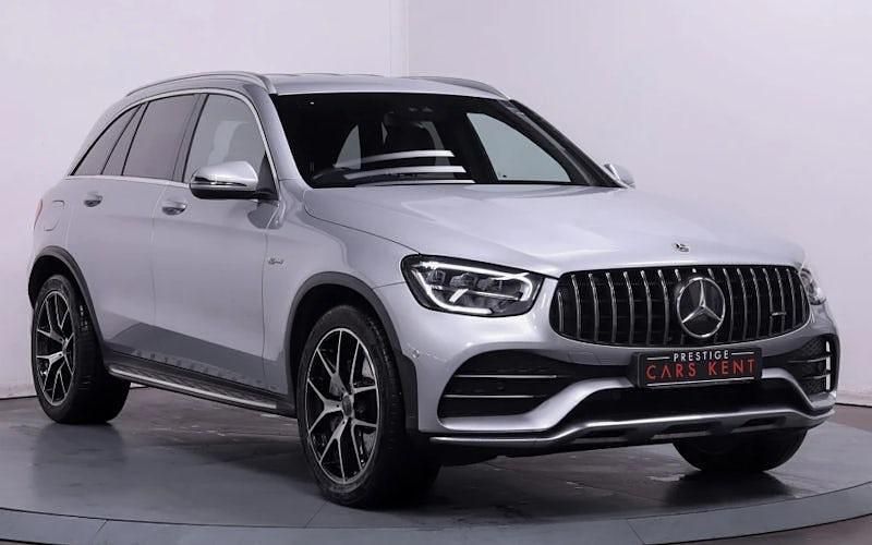 Silver Used 2022 Mercedes GLC43 AMG Premium Estate | £37,850 (Fair price) - Image 1/4