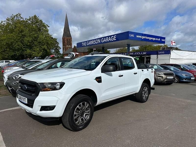 White Used 2018 Ford Ranger XL Pickup | £123,456 - Image 1/4