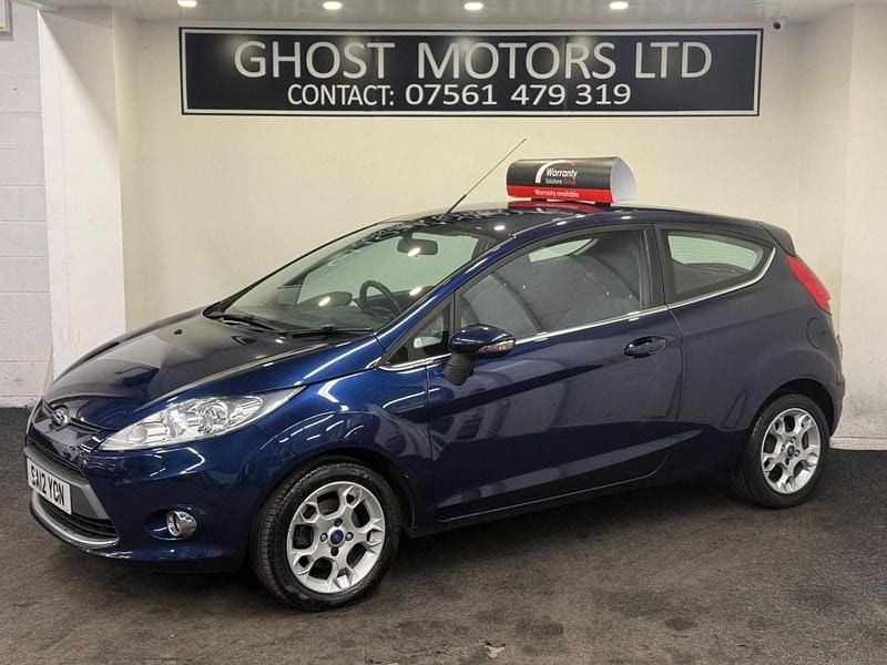 Used Ford Fiesta Zetec 82 HP (60 kW) 2012 Blue Hatchback