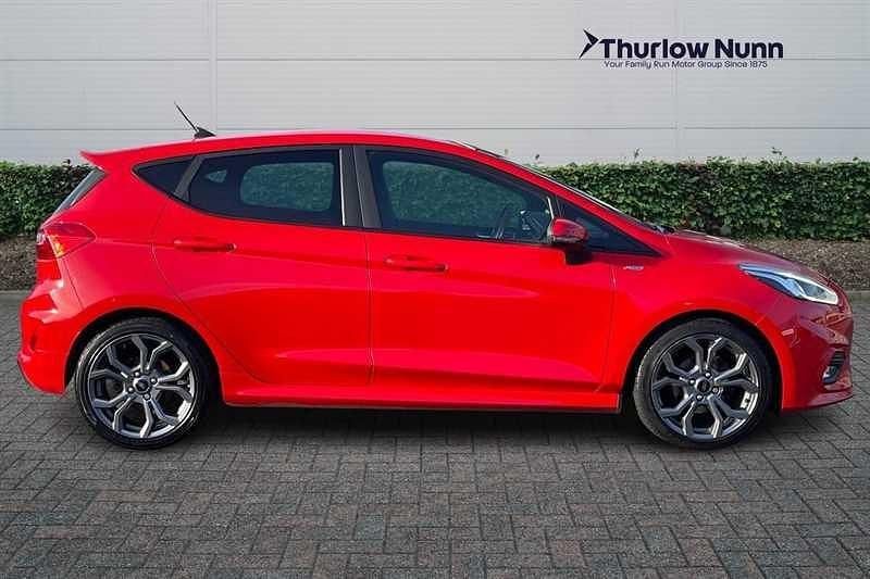 Used Ford Fiesta ST-Line 125 HP (91 kW) 2020 Red Hatchback