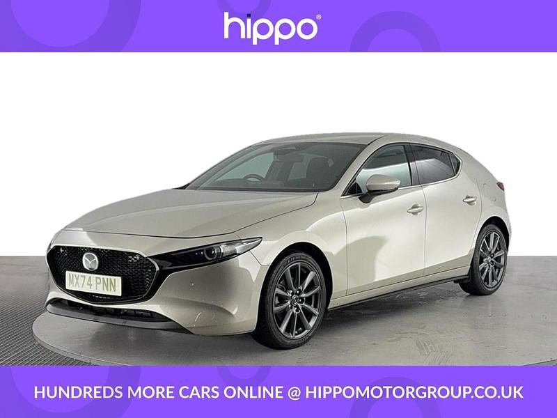 Used Mazda 3 Exclusive-Line 140 HP (102 kW) 2025 Silver Hatchback