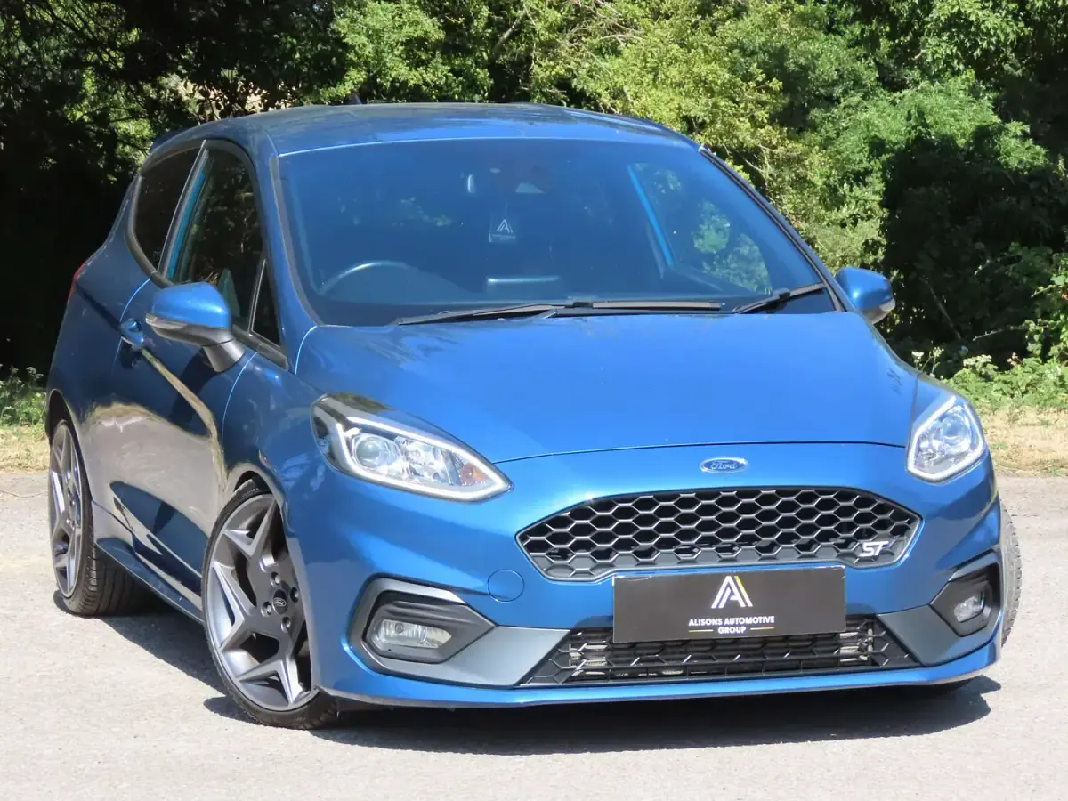Used Ford Fiesta ST 200 HP (147 kW) 2020 Blue Hatchback