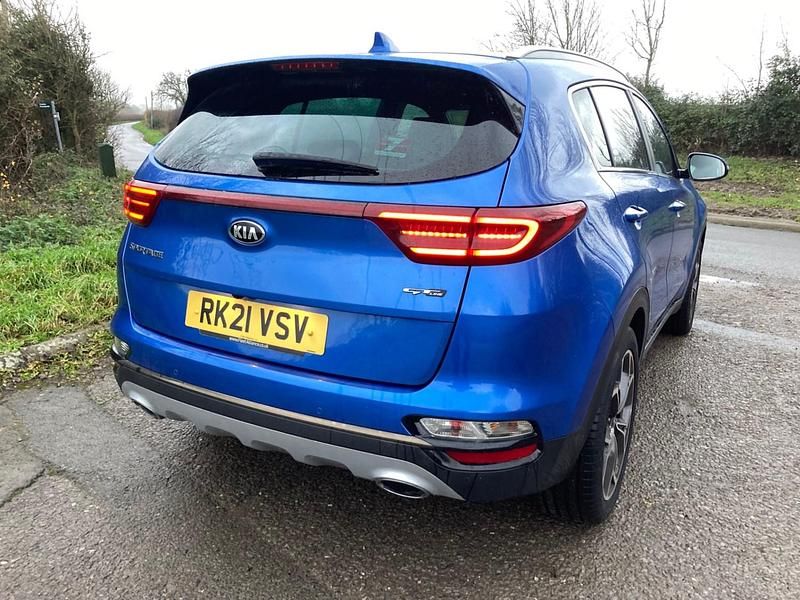 Used Kia Sportage GT-Line 2021 Blue SUV
