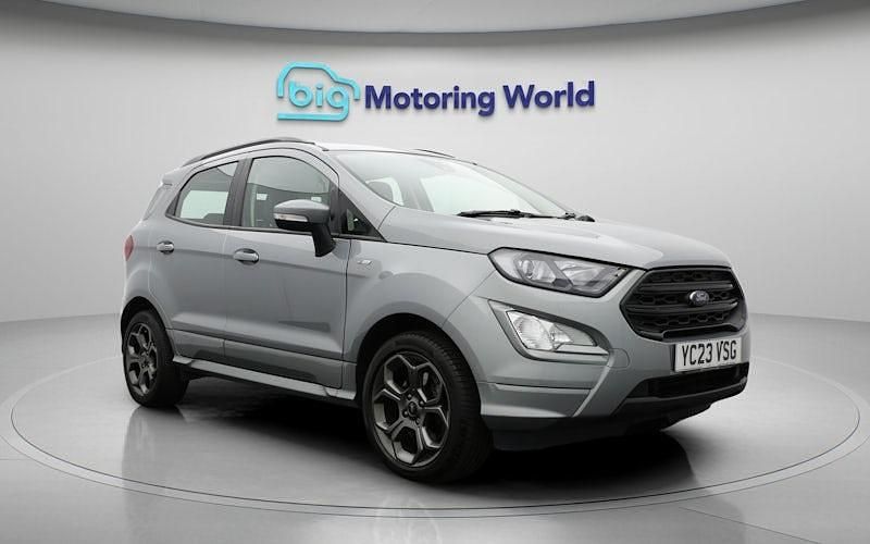 Used Ford Ecosport ST-Line 125 HP (91 kW) 2022 Silver SUV