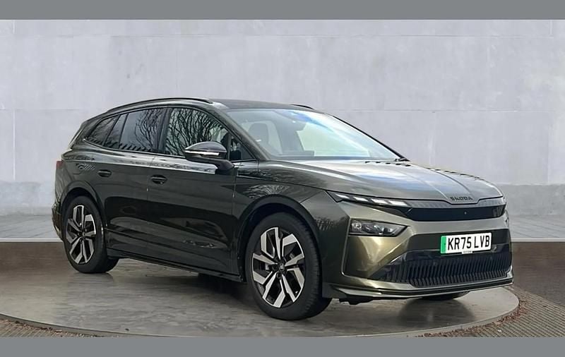 New Skoda Enyaq iV SportLine 210 kW (286 HP) 2025 Green SUV