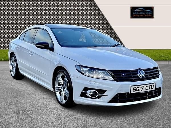 White Used 2017 VW CC Black Edition Sedan | £12,995 - Image 1/4