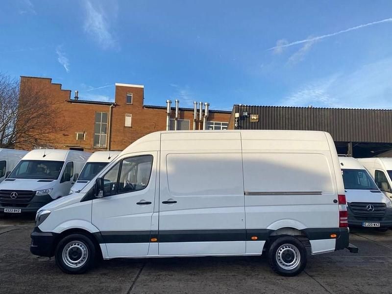 Used Mercedes Sprinter 141 HP (103 kW) 2018 White Van