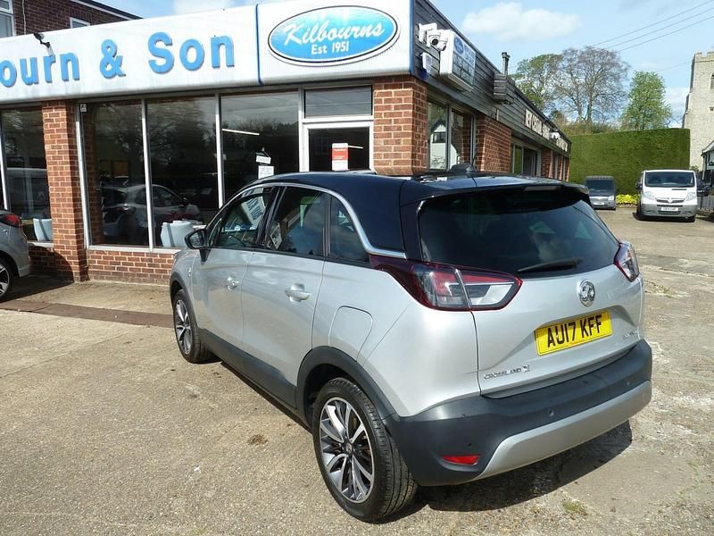 Used Vauxhall Crossland X Elite 99 HP (72 kW) 2017 Silver SUV