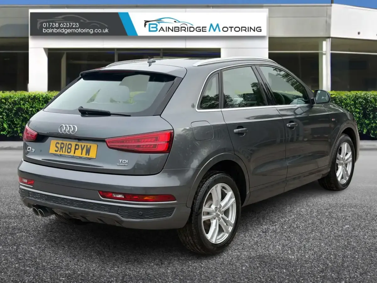 Käytetty Audi Q3 S-Line 184 HP (135 kW) 2018 Harmaa Katumaasturi