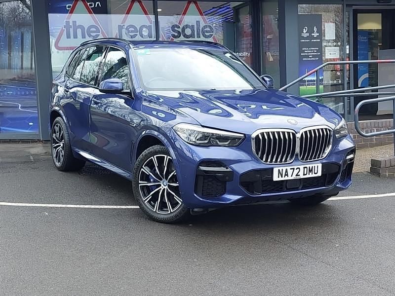 Used BMW X5 M Sport 394 HP (289 kW) 2022 Blue SUV
