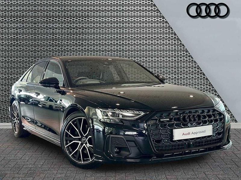 New Audi A8 Black Edition 281 HP (206 kW) 2025 Black Sedan